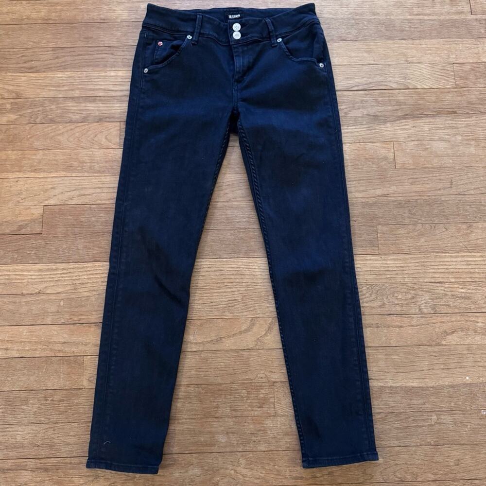 Hudson Women's Black Beth Skinny Ankle Jeans Sz 27
b63